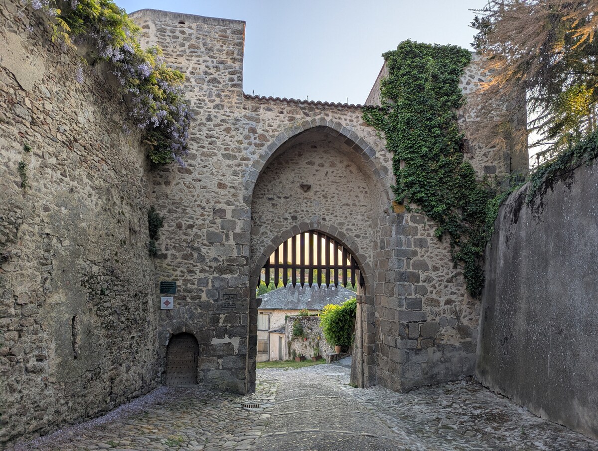 The Porte Bergère gateway in Le Dorat